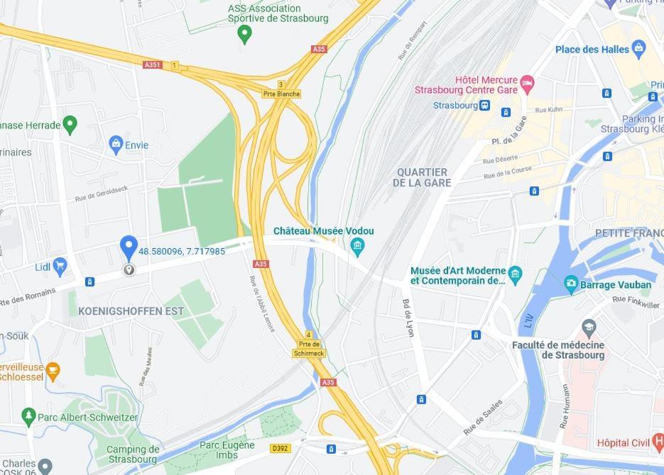 Residence Romains 0G 斯特拉斯堡 外观 照片